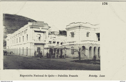 EQUATEUR ECUADOR EXPOSICION NACIONAL DE QUITO 1909 PABELLON FRANCES - Ecuador