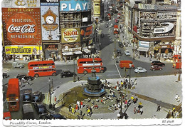 Angleterre - CPSM - Londres London - PICADILLY CIRCUS  - - Piccadilly Circus