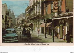 NEW ORLEANS AMERICA'S MOST ITERISSING CITY CRAZY MIXED UP BOURBON STREET 1972 - New Orleans