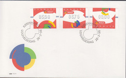 1998. DANMARK. Slot Maschine 3,50 + 3,75 + 5,00 Kr On FDC 26.3.98.  (Michel AU-5-7) - JF433955 - Lettres & Documents