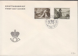 1961. LIECHTENSTEIN . Landscapes Complete Set On FDC VADUZ 30.5.1961.   (Michel 404-405) - JF433989 - Covers & Documents