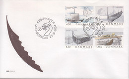 2004. DANMARK. VIKINGEMUSEET Complete Set On FDC 25.8.2004.  (Michel 1377-1380) - JF434039 - Briefe U. Dokumente