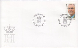 2004. DANMARK. Prins Henrik On FDC 9.6.2004.  (Michel 1374) - JF434042 - Briefe U. Dokumente