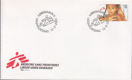 2003. DANMARK. LÆGER UDEN GRÆNSER On FDC 12.3.2003.  (Michel 1337) - JF434055 - Briefe U. Dokumente