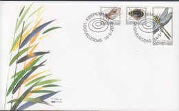 2003. DANMARK. Insects Complete Set On FDC 14.5.2003.  (Michel 1338-1340) - JF434056 - Briefe U. Dokumente