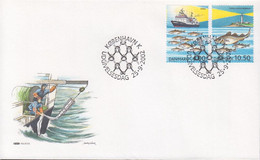 2002. DANMARK. Maritime Research Complete Set On FDC 25.9.2002.  (Michel 1316-1317) - JF434061 - Lettres & Documents