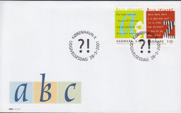 2001. DANMARK. Language Complete Set On FDC 28.3.2001.  (Michel 1271-1272) - JF434078 - Covers & Documents