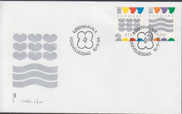 1999. DANMARK. Year 2000 Complete Set On FDC 10.11.99.  (Michel 1231-1232) - JF434092 - Cartas & Documentos