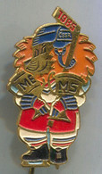 Ice Hockey - Czech Republic, World Championships 1985. Vintage Pin Badge Abzeichen - Sports D'hiver
