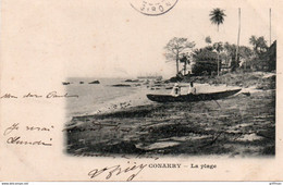 GUINEE FRANCAISE CONAKRY LA PLAGE 1904 PRECURSEUR TBE - Guinée Française