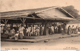 GUINEE FRANCAISE CONAKRY LE MARCHE TBE - Guinée Française