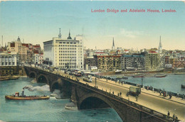 London Bridge And Adelaide House 1931 - River Thames