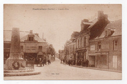 72 SARTHE - PONTVALLAIN (coquille) Grande-Rue - Pontvallain