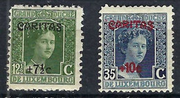 LUXEMBOURG 1924: Lot De Neufs* - 1914-24 Marie-Adélaida