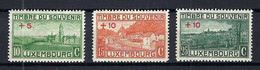 LUXEMBOURG 1921-22: Lot De Neufs* - 1921-27 Charlotte Front Side