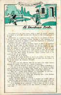 Papier Publicitaire Les Contes De Nestlé Le Docteur Bob En B.Etat - Advertising