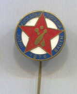 Bowling Club / Kegel Sport Yugoslavia League Baden Germany, Vintage Pin Badge Abzeichen, Enamel - Bowling