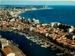 Les Sables D'olonne * Vue Aérienne Du Port Et De La Plage - Sables D'Olonne