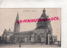 Delcampe - 87- LE DORAT - L' EGLISE - Le Dorat