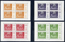 SWEDEN 1974 STOCKHOLMIA '74 Set Of 4 Blocks MNH / **.  Michel Blocks 2-5 - Unused Stamps