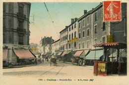 Oullins * La Grande Rue * Tram Tramway * Commerces Magasins - Oullins