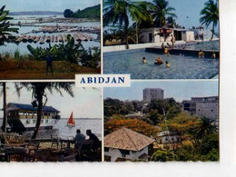 Cote D'Ivoire ABIDJAN  Flottage Des Bois Piscine Route Du Grand Bassam Bar Peniche Plateau Saison Des Flamboyants - Côte-d'Ivoire