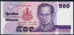 THAILAND P100 500 BAHT 1996 #9A  Signature 64     UNC. - Thaïlande