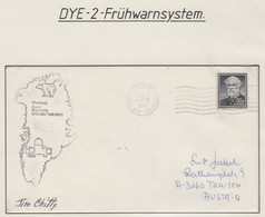 USA DYE 2  Early Warning System Cover Signature Ca  31 MAR 1975 (EW160A) - Vuelos Polares