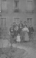 93-LE-PRE-SAINT-GERVAIS-CARTE PHOTO- 15 RUE CARNOT UNE FAMILLE - Le Pre Saint Gervais