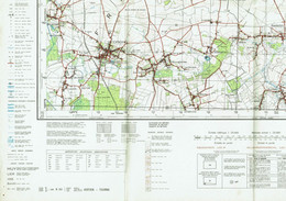 Institut Géographique Militaire Be - "HERTAIN-TOURNAI" - N° 37/5-6 - Edition: 1963 - Echelle 1/25.000 - Cartes Topographiques