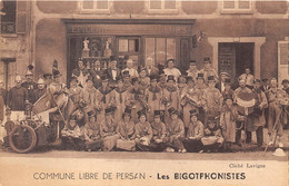 Delcampe - 95-PERSAN- COMUNNE LIBRE DE PERSAN- ORCHESTRE LES BIGOTHONISTES - Persan
