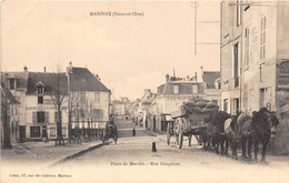 95-MARINES- PLACE DU MARCHE RUE DAUPHINE - Marines