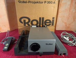 Proiettore Diapositive ROLLEI P350A Autofocus Funzionante (con Scatola) - Film Projectors