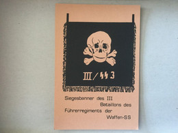 SIEGESBANNER DER III BATAILLONS DES FUHRERREGIMENTS DER WAFFEN SS - War 1939-45