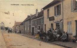 95-CHAMPAGNE- RUE DE L'HÔTEL DIEU - Champagne Sur Oise