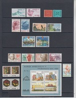 1986 ** Norway (sans Charn., MNH, Postfrish) Complete Yv 896/16  Mi 940/60 NHK 988/08  (21v) - Années Complètes