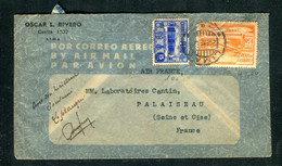 Pérou - Enveloppe Commerciale De Lima Pour Palaiseau ( France ) En 1940 - O 168 - Perú