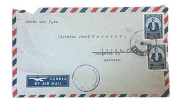 Turkey Istanbul Airmail To Austria Wien - Cartas & Documentos