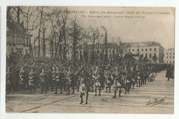 Belgique Bruxelles Entrée Des Souverains Défilé Des Troupes écossaises Scotland - Fiestas, Celebraciones