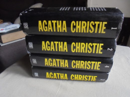 Vintage - Lot 4 Livres Volumes 1, 2, 4 Et 7 D'Agatha Christie - Agatha Christie