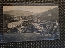 Carte LAPOUTROIE SCHNIERLACH Souvenir Nouvelle Eglise - Lapoutroie