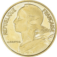 Monnaie, France, 5 Centimes, 1991, Paris, Col à 4 Plis, SPL, Bronze-Aluminium - Essais, Piéforts, épreuves & Flans Brunis