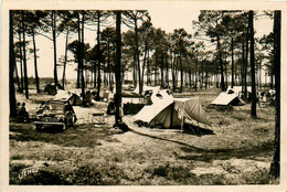 St Jean De Monts * La Forêt * Vue Sur Le Camping * Caravaning * Automobile Voiture Ancienne - Saint Jean De Monts