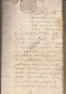 Gent - Manuscript - 1753 - Eigendommen Marie Thèrese Van Hulthem (V1817) - Manuscritos