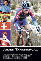 CYCLISME: CYCLISTE : JULIEN TARAMARCAZ - Ciclismo