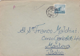 UNGHERIA  - SZEGED - STORIA POSTALE - VIAGGIATA  PER MANTOVA  - ITALIA - Briefe U. Dokumente