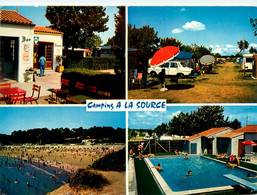Vaux Sur Mer * Camping A LA SOURCE * Cp 4 Vues * Piscine Bar - Vaux-sur-Mer