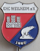 EHC Wilheim E. V. Ice Hockey Switzerland Club PINS A10/4 - Sports D'hiver