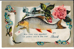 Poisson  1er  AVRIL - 1er Avril - Poisson D'avril