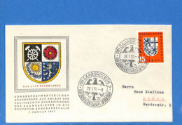 Saar 1957 Lettre FDC De Saarbrücken (G10400) - FDC